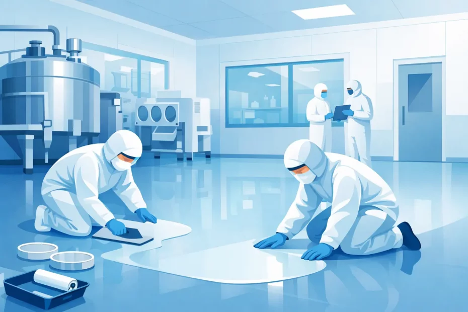 Resin Flooring for Pharmaceutical Facilities