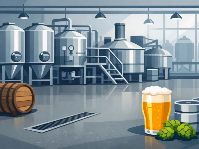Urethane Cement Flooring for Breweries That Lasts