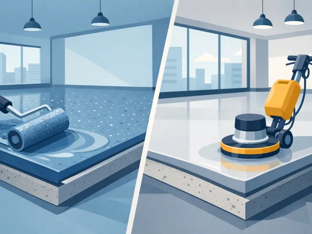 Epoxy Versus Polyurethane for Commercial Floors