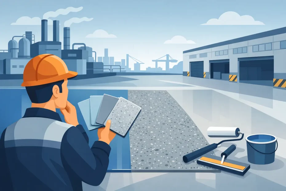 How to Choose Resin Flooring for Industrial Sites