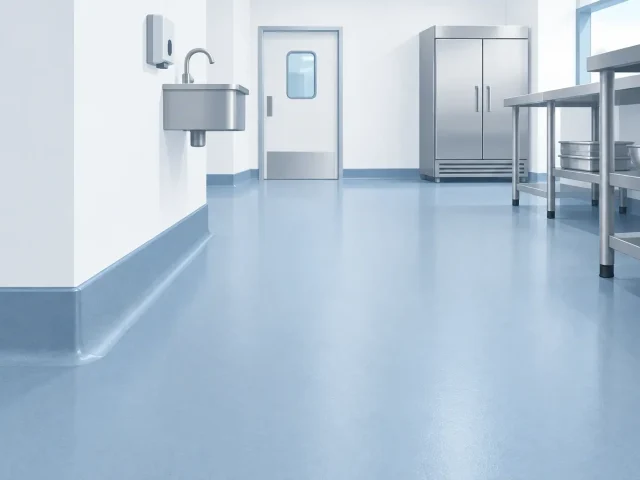 Resin Floor Coving for Hygienic Work Areas